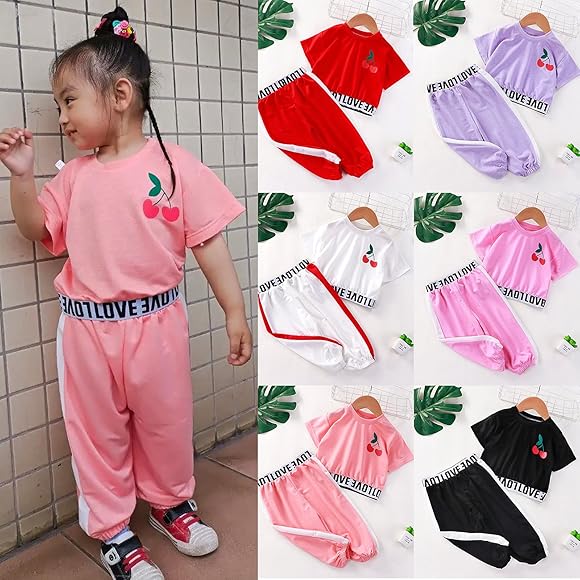 Amazon | [Mjhaiueh] セットアップ キッズ 夏 子供服 女の子